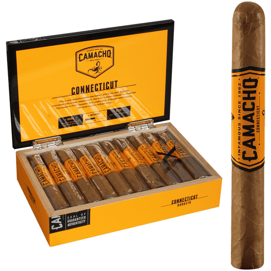 Camacho Connecticut Robusto 20 Ct. Box 5.00X50