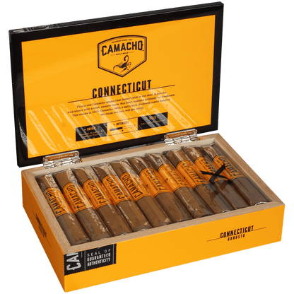 Camacho Connecticut Robusto 20 Ct. Box 5.00X50