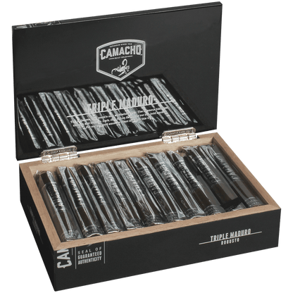 Camacho Triple Maduro Robusto 20 Ct. Box 5.00X50