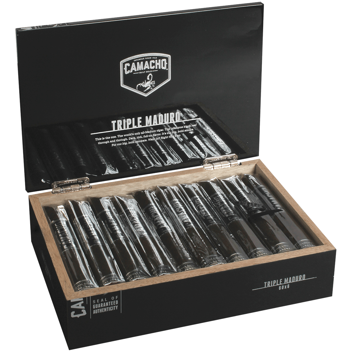 Camacho Triple Maduro Gordo 20 Ct. Box 6.00X60