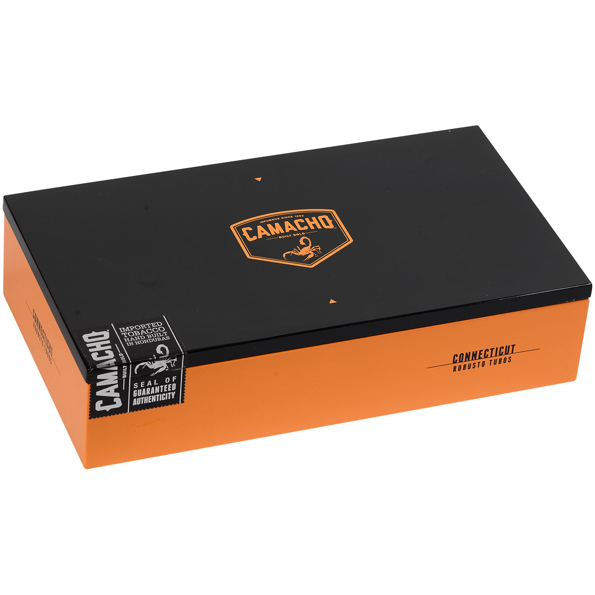 Camacho Connecticut Robusto Tubo 20 Ct. Box 5.00X50