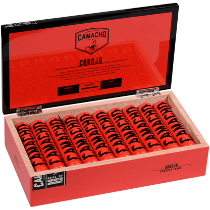Camacho Corojo Robusto Tubo 20 Ct. Box 5.00X50