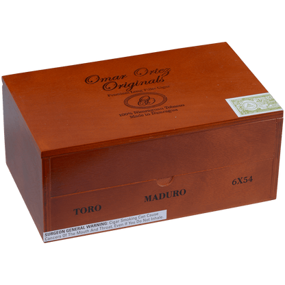 Omar Ortez Maduro Toro 60 Ct Box 6.00X54