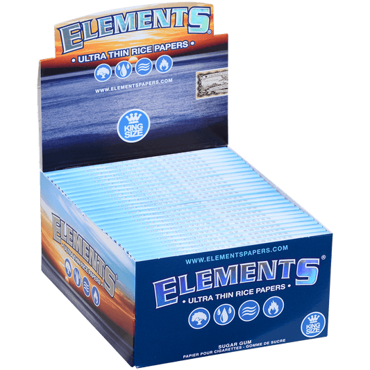 Papers Elements Ultra Thin Rice King Size 50/33 Ct