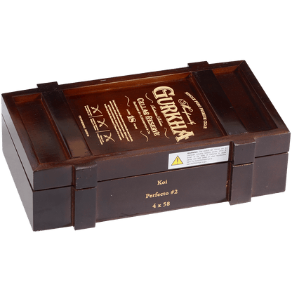 Gurkha Cellar Reserve Edicion Especial 18 Yr Koi - Perfecto 20 Ct. Box 4.00X58