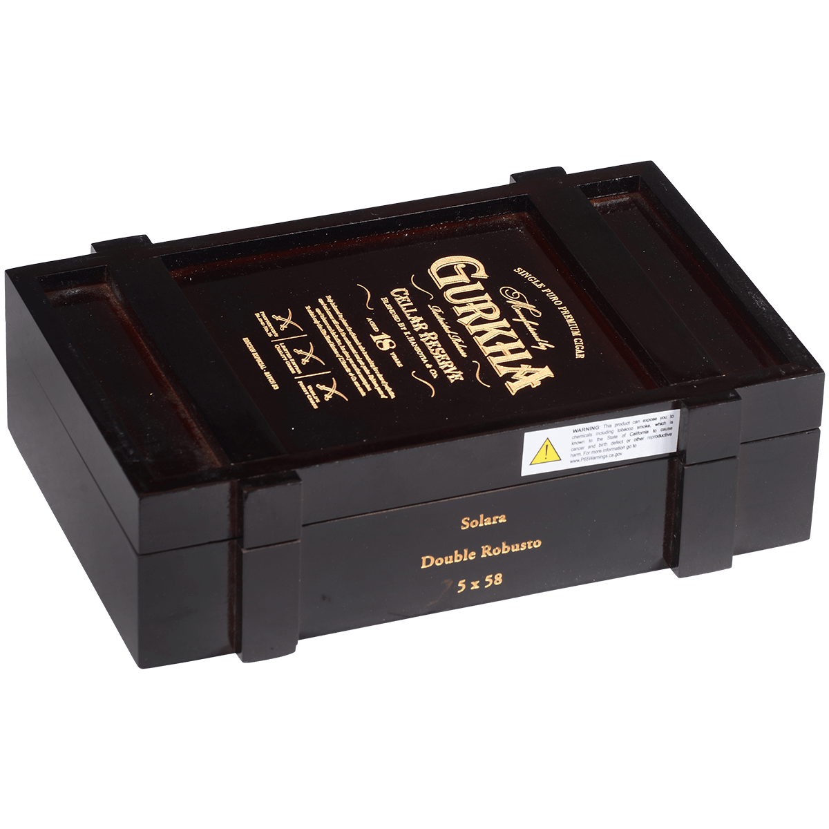 Gurkha Cellar Reserve Edicion Especial 18 Yr Solara-Dbl Robusto 20 Ct. Box 5.00X58