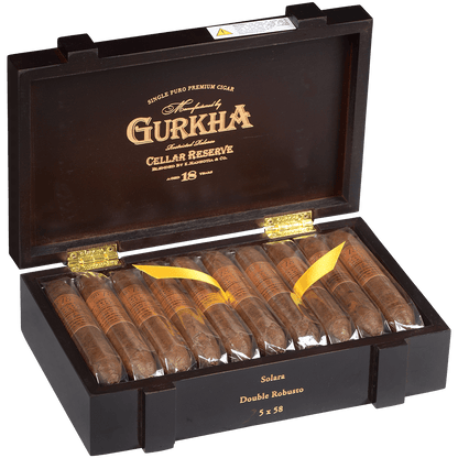 Gurkha Cellar Reserve Edicion Especial 18 Yr Solara-Dbl Robusto 20 Ct. Box 5.00X58