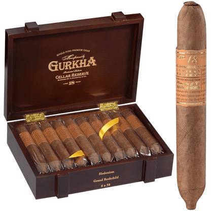 Gurkha Cellar Reserve Edicion Especial 18 Yr Hendonism 20 Ct. Box 6.00X58