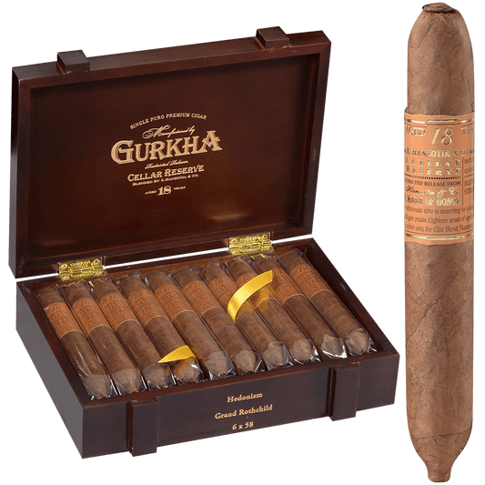 Gurkha Cellar Reserve Edicion Especial 18 Yr Hendonism 20 Ct. Box 6.00X58