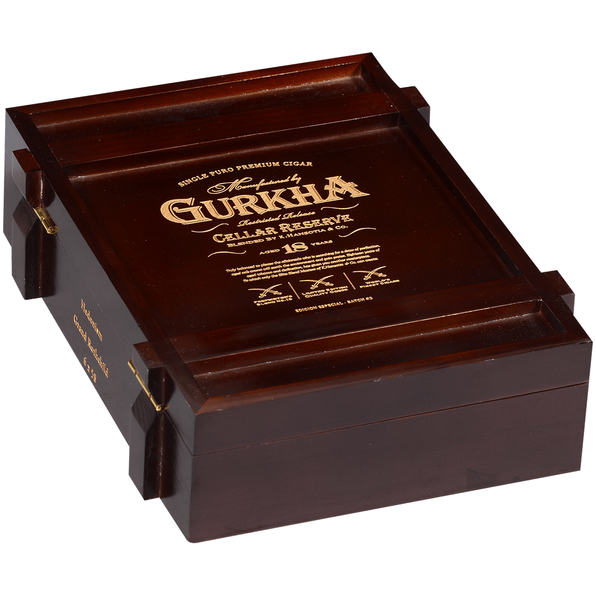 Gurkha Cellar Reserve Edicion Especial 18 Yr Hendonism 20 Ct. Box 6.00X58