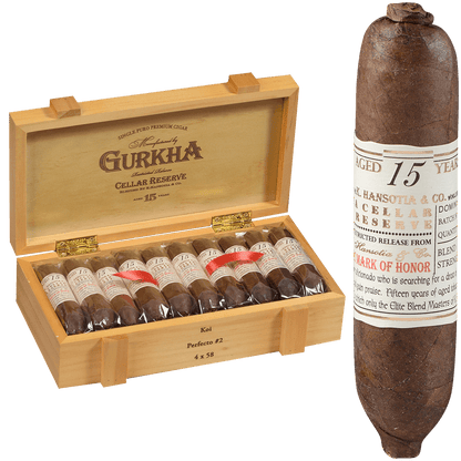 Gurkha Cellar Reserve 15 Yr Koi - Perfecto 20 Ct. Box 4.00X58
