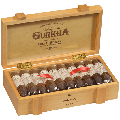 Gurkha Cellar Reserve 15 Yr Koi - Perfecto 20 Ct. Box 4.00X58