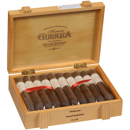 Gurkha Cellar Reserve 15 Yr Hedonism 20 Ct. Box 6.00X58