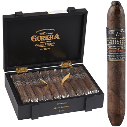 Gurkha Cellar Reserve Limitada 15 Yr Maduro Hendonism 20 Ct. Box 6.00X58