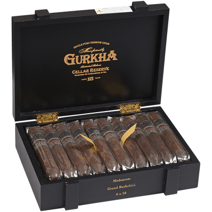 Gurkha Cellar Reserve Limitada 15 Yr Maduro Hendonism 20 Ct. Box 6.00X58