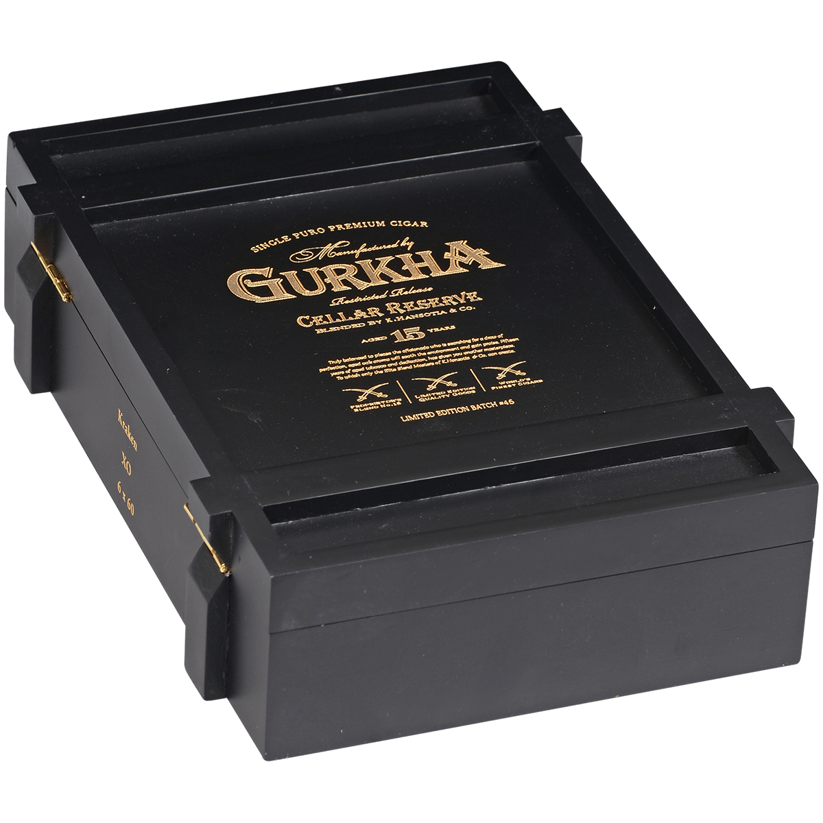 Gurkha Cellar Reserve Limitada 15 Yr Maduro Kraken Xo 20 Ct. Box 6.00X60