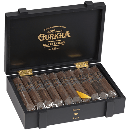 Gurkha Cellar Reserve Limitada 15 Yr Maduro Kraken Xo 20 Ct. Box 6.00X60