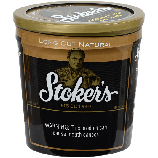 Moist Snuff Stoker'S Long Cut Natural 12 Oz Tub