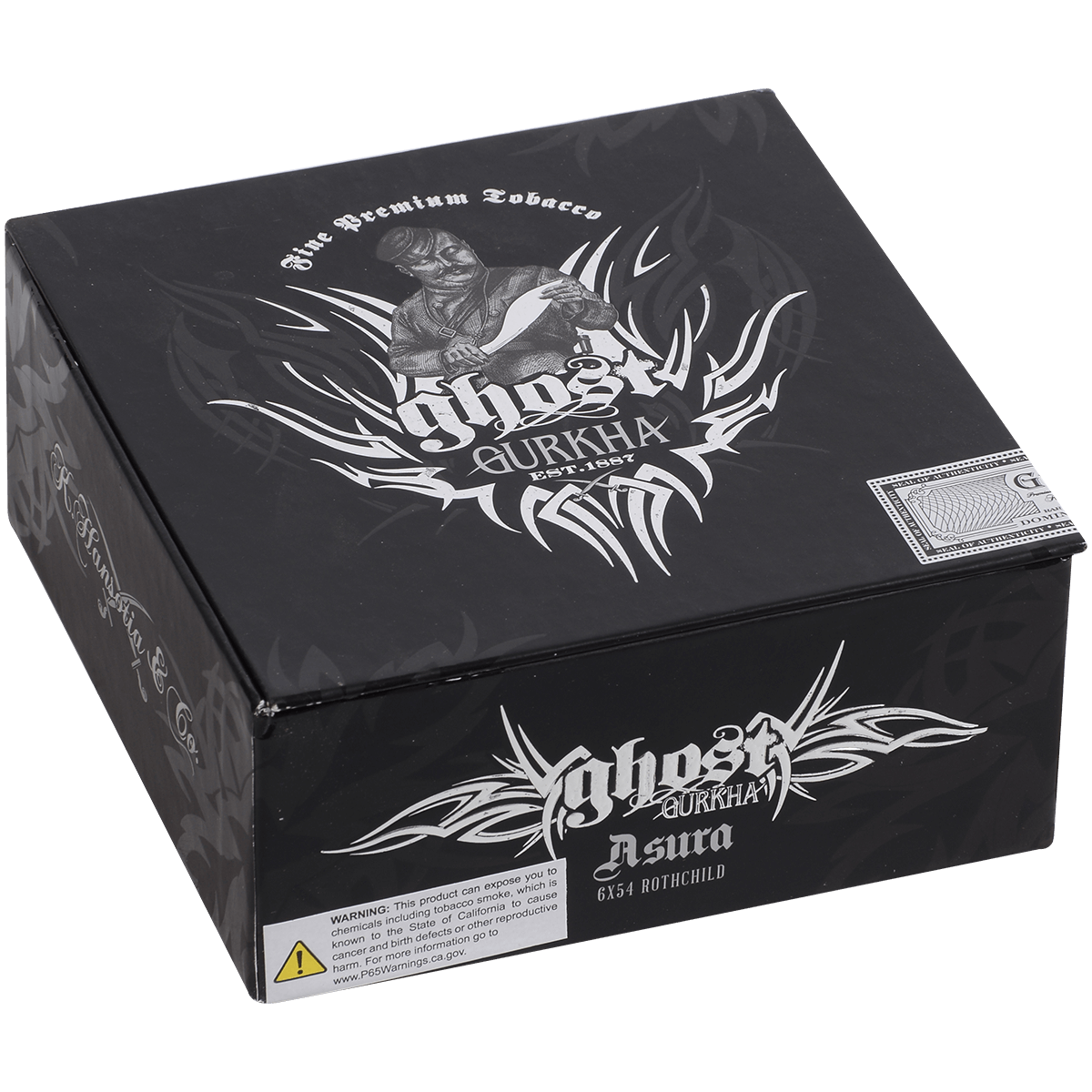 Gurkha Ghost Asura 21 Ct. Box 6.00X54