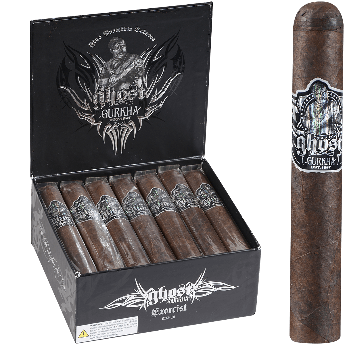 Gurkha Ghost Exorcist 21 Ct. Box 6.00X60