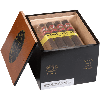 Saint Luis Rey Maduro Serie G No. 6 25 Ct. Box 6.00X60