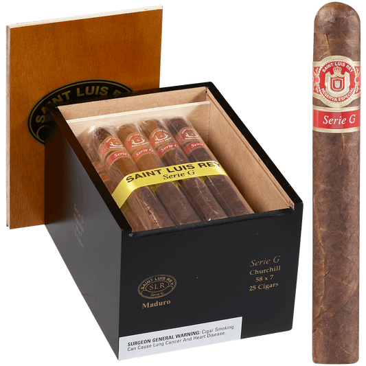 Saint Luis Rey Maduro Serie G Churchill 25 Ct. Box 7.00X58