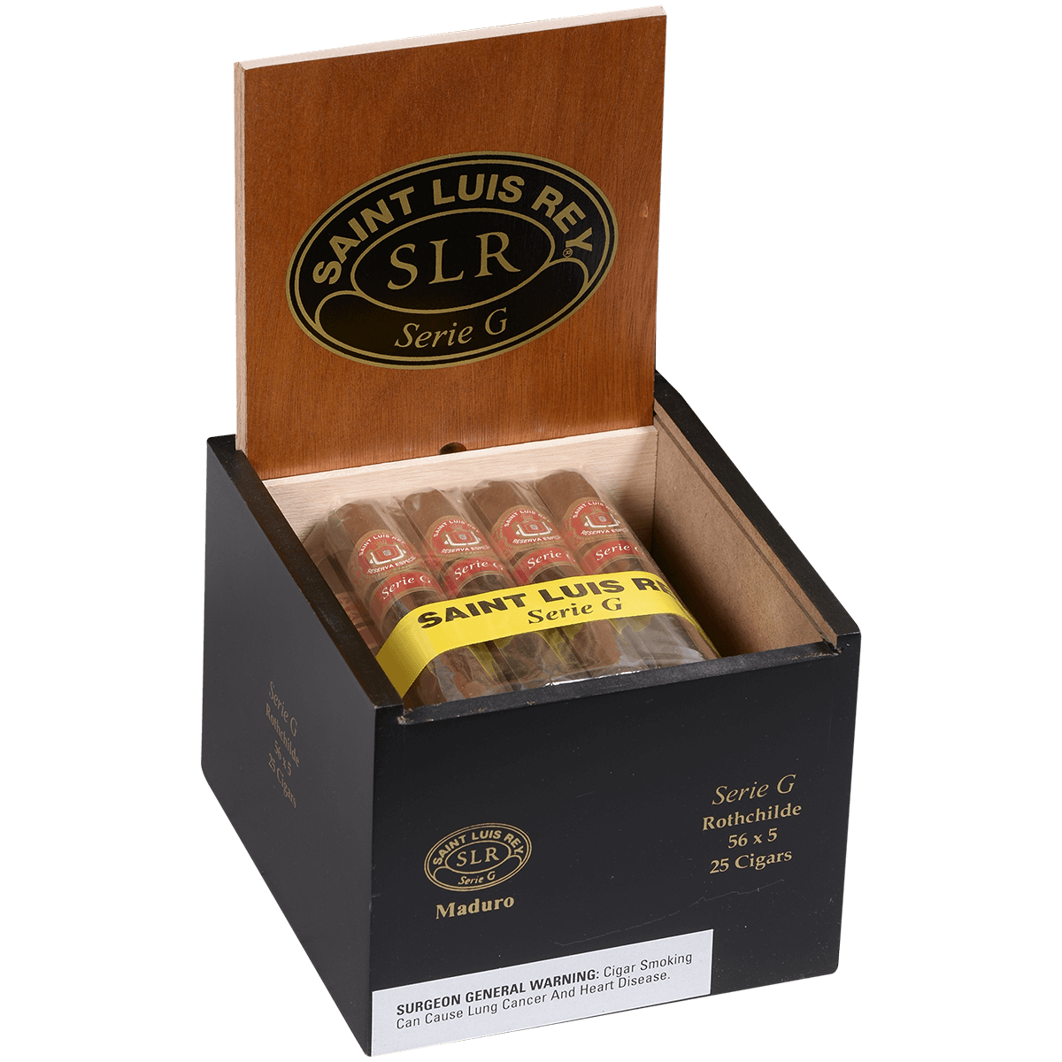 Saint Luis Rey Maduro Serie G Rothchilde 25 Ct. Box 5.00X56