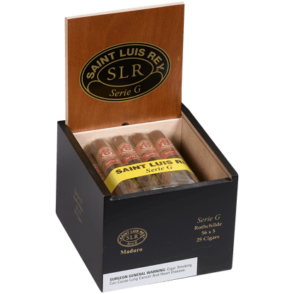 Saint Luis Rey Maduro Serie G Rothchilde 25 Ct. Box 5.00X56