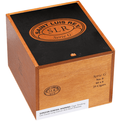 Saint Luis Rey Natural Serie G No. 6 25 Ct. Box 6.00X60
