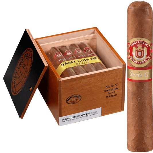 Saint Luis Rey Natural Serie G Rothchilde 25 Ct. Box 5.00X54