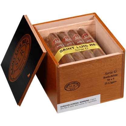 Saint Luis Rey Natural Serie G Rothchilde 25 Ct. Box 5.00X54