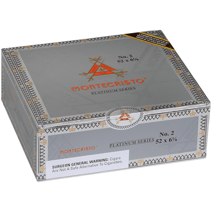 Montecristo Platinum No. 2 Belicoso 27 Ct. Box 6.12X52