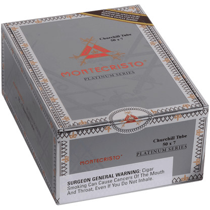 Montecristo Platinum Churchill Tube 15 Ct. Box 7.00X50