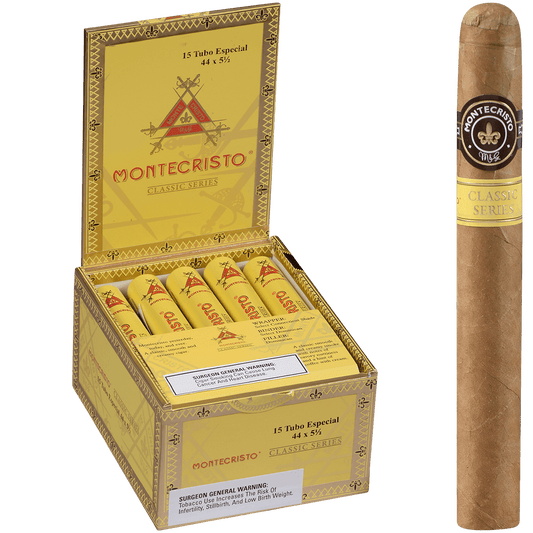 Montecristo Classic Collection Especial Tubo 15 Ct. Box 5.50X44