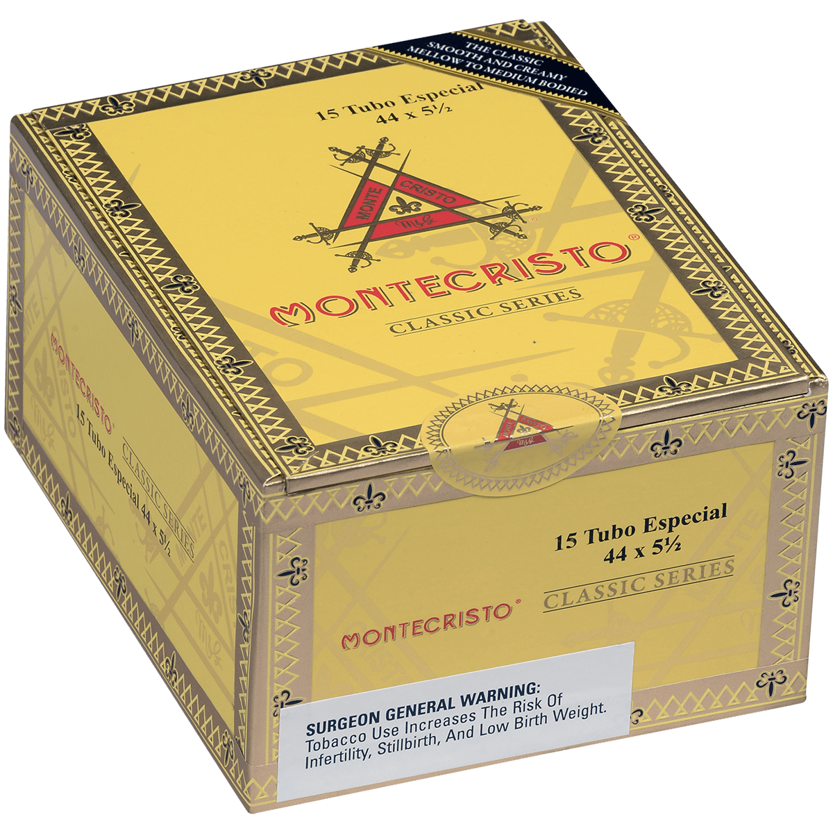 Montecristo Classic Collection Especial Tubo 15 Ct. Box 5.50X44