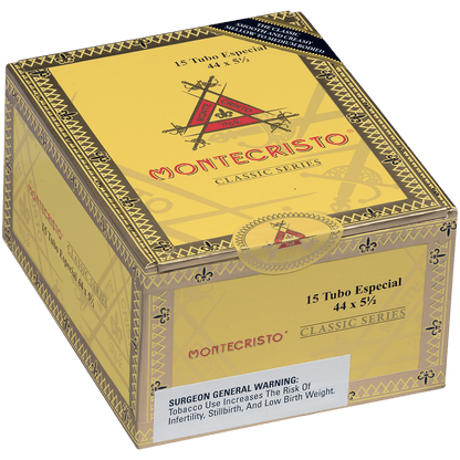 Montecristo Classic Collection Especial Tubo 15 Ct. Box 5.50X44