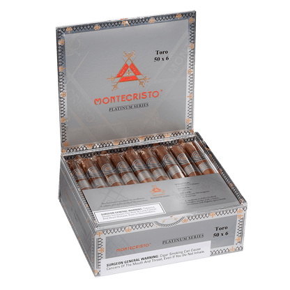 Montecristo Platinum Toro 27 Ct. Box 6.00X50