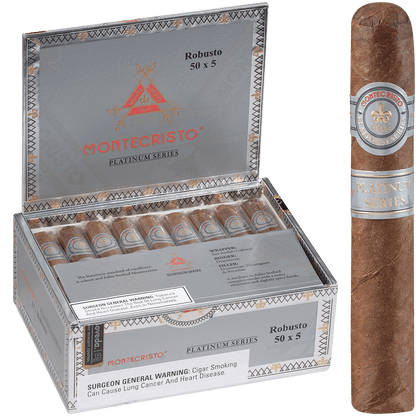 Montecristo Platinum Robusto 27 Ct. Box 5.00X50