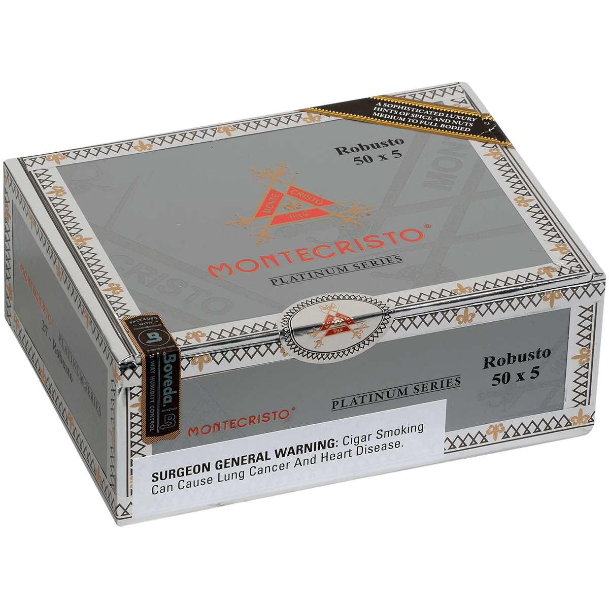 Montecristo Platinum Robusto 27 Ct. Box 5.00X50