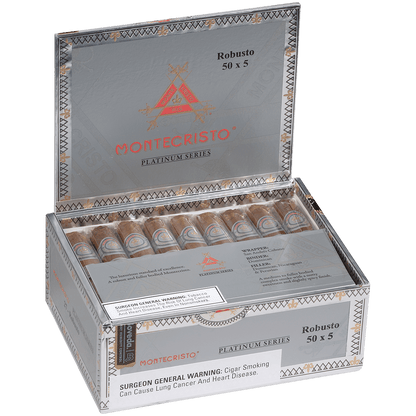 Montecristo Platinum Robusto 27 Ct. Box 5.00X50
