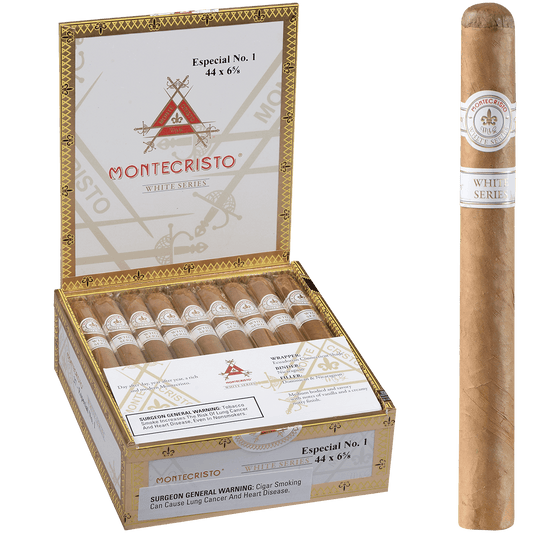 Montecristo White Especial No.1 27 Ct. Box 6.25X44