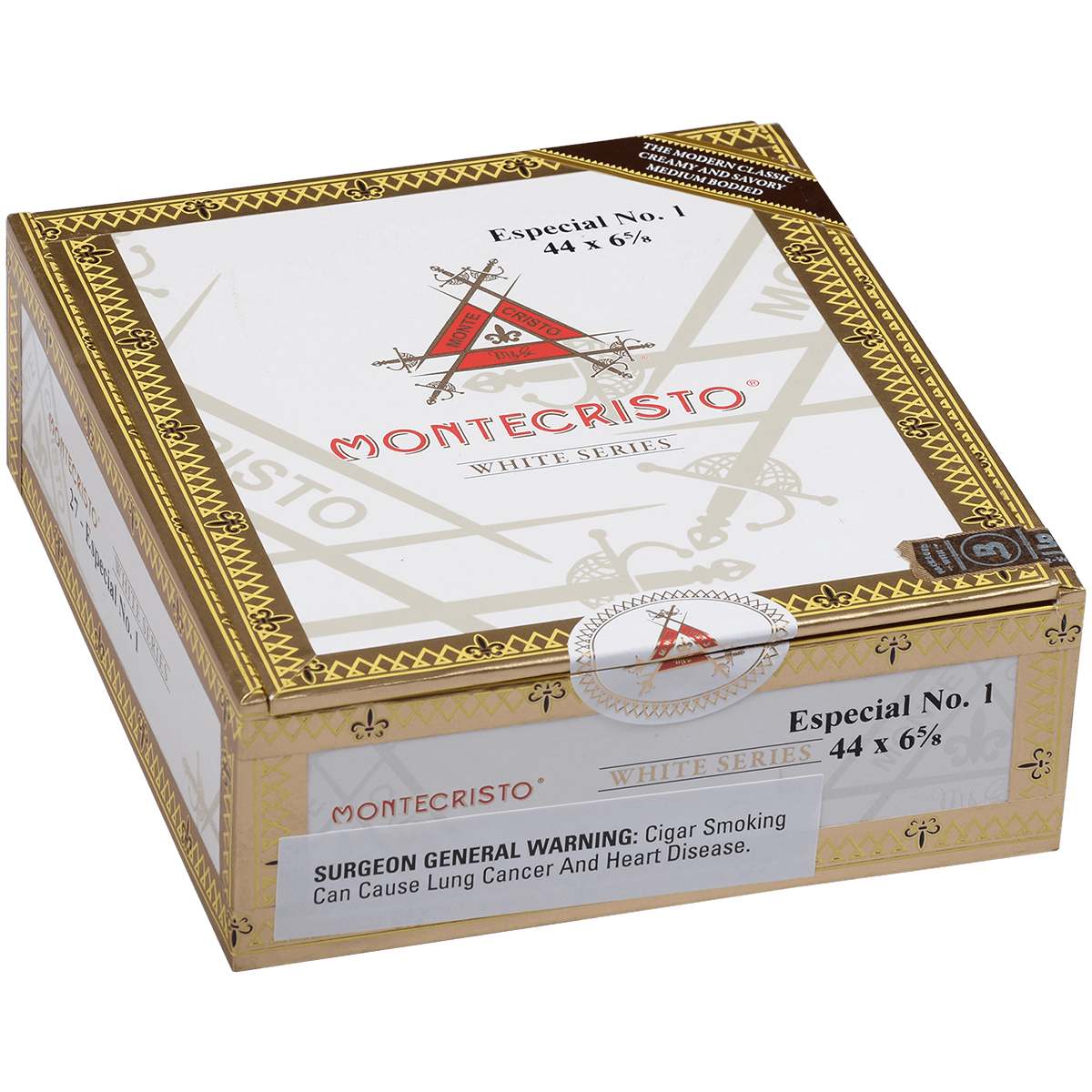Montecristo White Especial No.1 27 Ct. Box 6.25X44