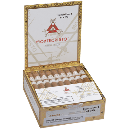 Montecristo White Especial No.1 27 Ct. Box 6.25X44