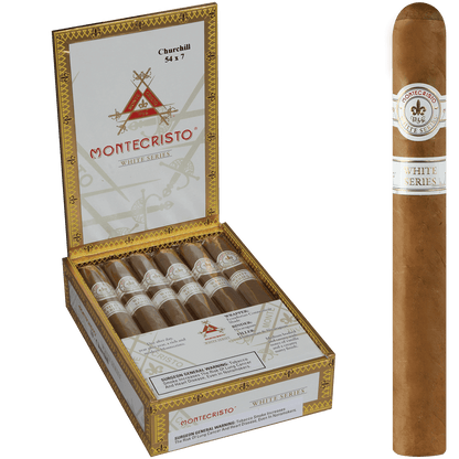 Montecristo White Churchill 10 Ct. Box 7.00X54
