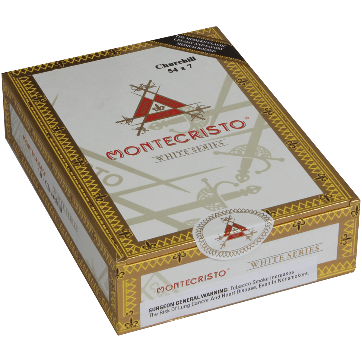 Montecristo White Churchill 10 Ct. Box 7.00X54