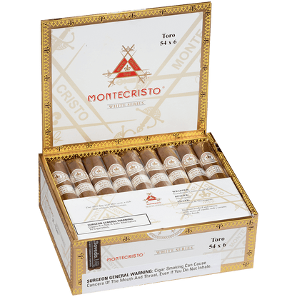 Montecristo White Toro 27 Ct. Box 6.00X54