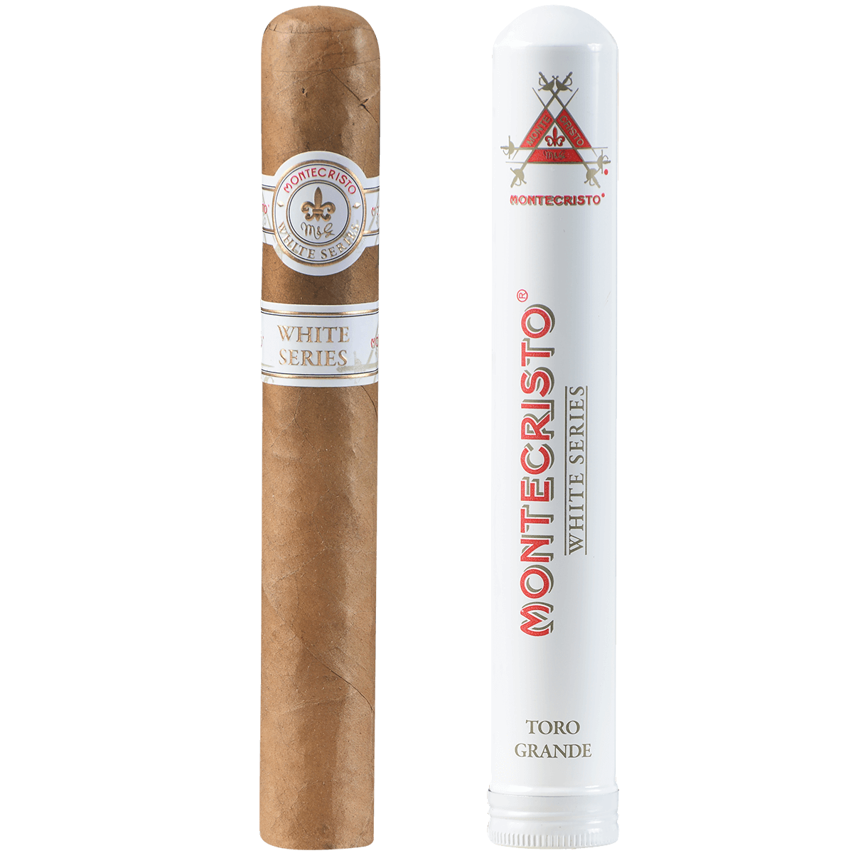 Montecristo White Toro Grande Tube 15 Ct. Box 6.00X54