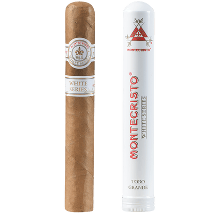 Montecristo White Toro Grande Tube 15 Ct. Box 6.00X54