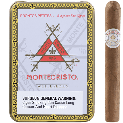 Montecristo White Prontos Petites 5/6 Tin 4.00X33