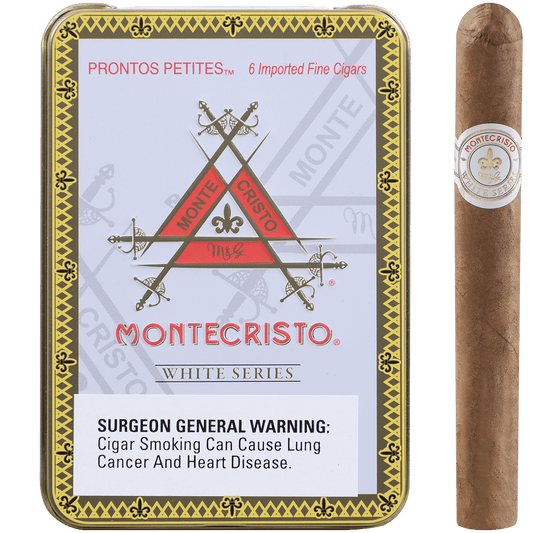 Montecristo White Prontos Petites 5/6 Tin 4.00X33